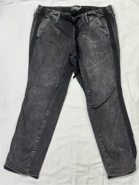 torrid Black Elastic Waist Pants